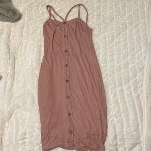 mauve dress, size small